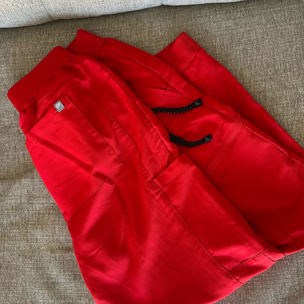 Red Jogger Pants
